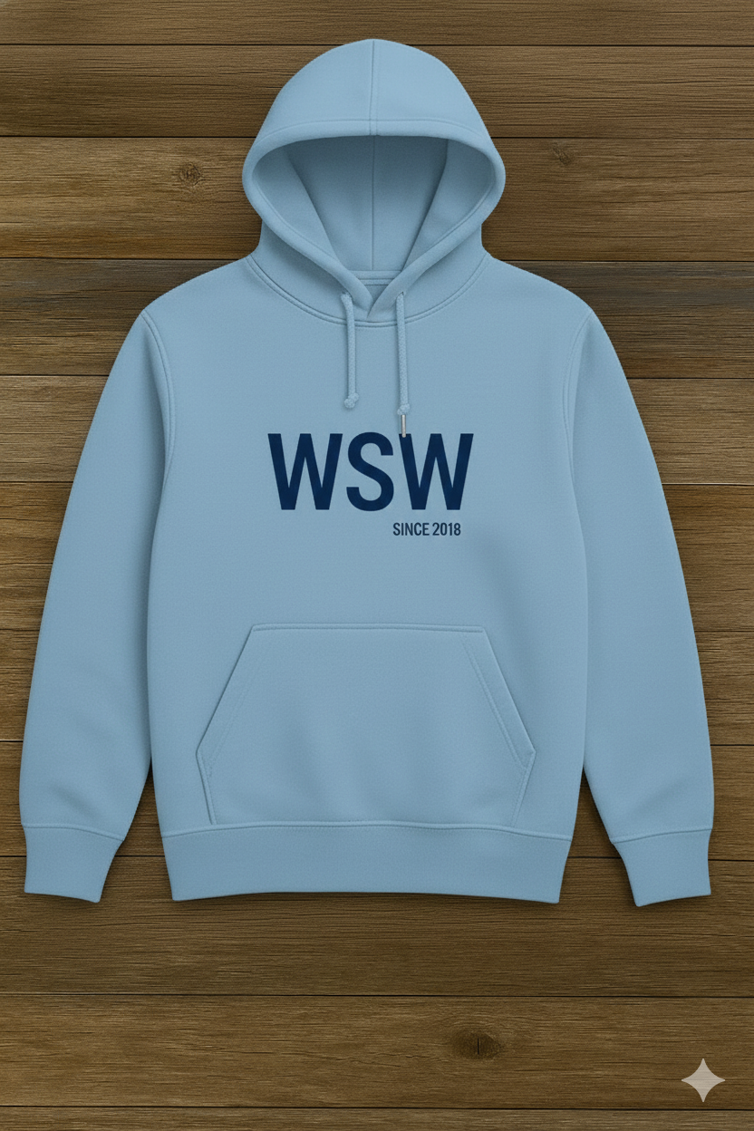 ICE Blue & Navy Hoodie