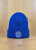 Royal Blue Beanie with white logo
