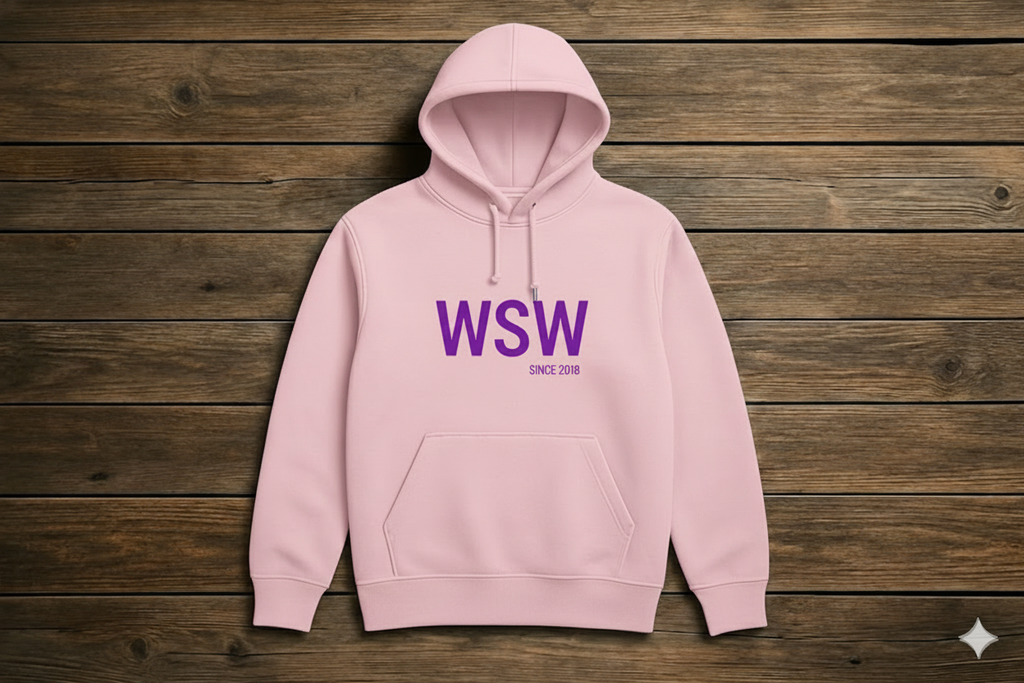 Baby Pink & Purple Hoodie