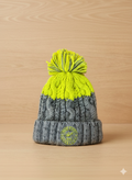 Light Grey and Citron Bobble